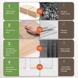 ROBOTIME 30-Pack Basswood Sheets 1/8" x 12" x 16" - Laser Engraving Blanks, 3mm Wood for Laser Cutting and Engraving ROBOTIME