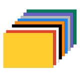 4 Pieces Orange Magnetic Sheets,Color Vinyl Sheets Magnets,8.5X11 Colored DIY Automotive Bumper Sticker CHUNNIAO