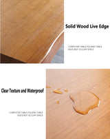 AUQMTAIN Farmhouse Bar Table, Live Edge Solid Wood Bar Height Pub Table, Industrial Rectangular High Top Kitchen & Dining Tables with Sturdy Metal Legs-Table Only (39.3" L x 17.7" W x 41.3" H) AUQMTAIN