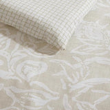 Nautica - Comforter Set, Soft Reversible Bedding with Matching Shams, Casual Home Decor (Tortola Beige, Full/Queen) Nautica