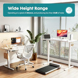 NEWBULIG Electric Standing Desk, Height Adjustable Sit Stand Up Desk, 40" X 24" Computer Workstation Rising Home Office Gaming Table with Memory Preset Splice Board, White NEWBULIG