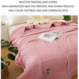 RDIAYDN Cool Summer Duvet, Single Bed, Duvet Cover, Cotton Fibre, Lightweight, Breathable Duvet, Thin and Light Duvet for Summer (180 x 200 cm) RDIAYDN