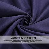 Best Season Bed Sheet Set - 1 Flat Sheet,1 Fitted Sheet and 1 Pillow Cases, Extra Soft Luxury Bedding Set,Deep Pockets,Wrinkle,Fade Resistant - Hypoallergenic- 3 Piece (Twin, Blue) Best Season