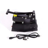 Heat Press Machine, 110V Digital Heat Press Machine Single Heater DIY Logo,Label,Sticker 110V 12x12cm (US Fast Shipping) GDAE10