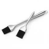 HQY 2 Pack Heavy-duty BBQ Basting Brush,12 Inch & 7 Inch-Great For BBQ Meat,Cakes And Pastries HQY