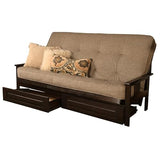 Kodiak Furniture 8" Innerspring Queen-Size futon Mattress w/Line Stone Fabric Cover Kodiak Furniture