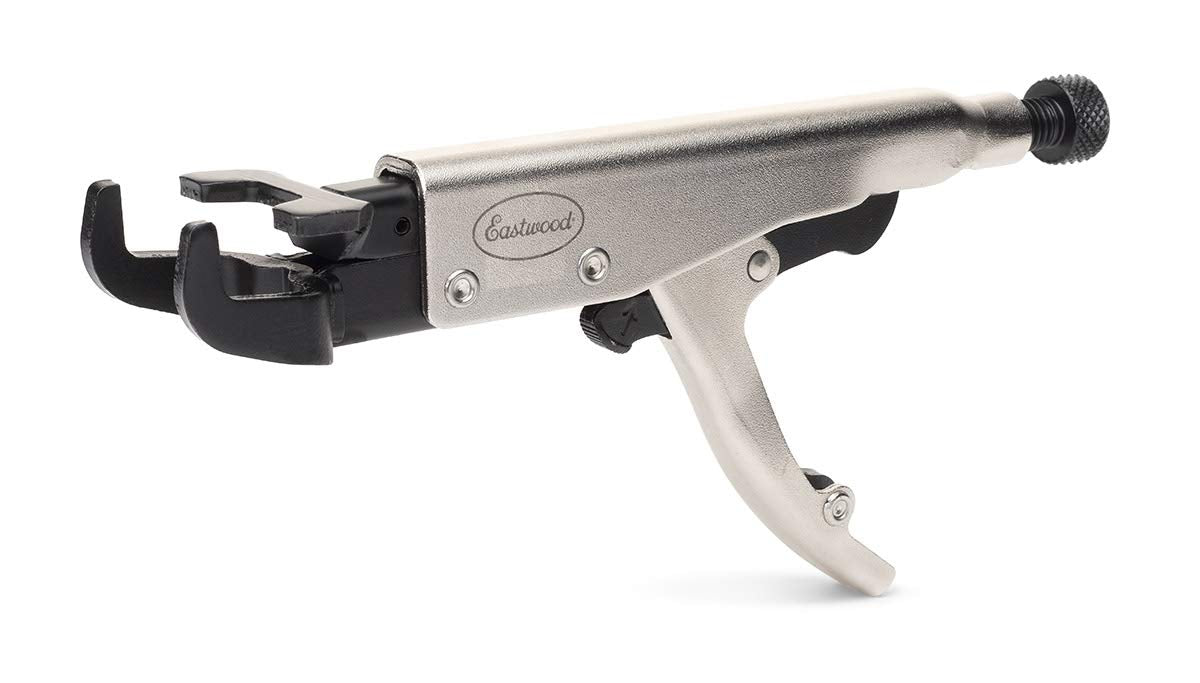 Eastwood 6 Piece Axial Welding Clamp Pliers Set with Molded Case for Storage Eastwood