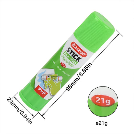 Glue Sticks for 3D Printer Bed, FYSETC PVP Solid Glue Stick Glass Bed Adhesive for Ender 3 V2 Pro - Kobrra Max - SR- Ender 5 S1 Plus -Prusa MK3S+ Heated Plate 3D Printing Filament PLA ABS PETG -3 Pcs FYSETC