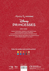 Mystery Colouring - Princesses: Reveal iconic Disney characters with colour by number WoodArtSupply