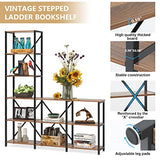 LITTLE TREE Modern Reversible 9 Shelves Bookshelves Cube Bookcase 6-Tier Display Open Shelf for Living Room LITTLE TREE