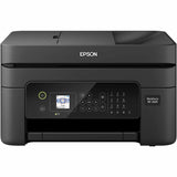 Epson Workforce WF-2830 Wireless Color Inkjet All-in-One Printer, Print Scan Copy and Fax, Automatic 2-Sided Printing, 1. 4" Color LCD, 100-sheet Paper Tray, Wi-Fi Direct Connectivity, Black Epson
