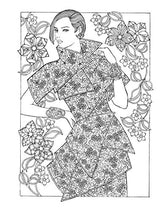 Creative Haven Fantasy Fashions Coloring Book (Adult Coloring Books: Fashion) Dover Publications