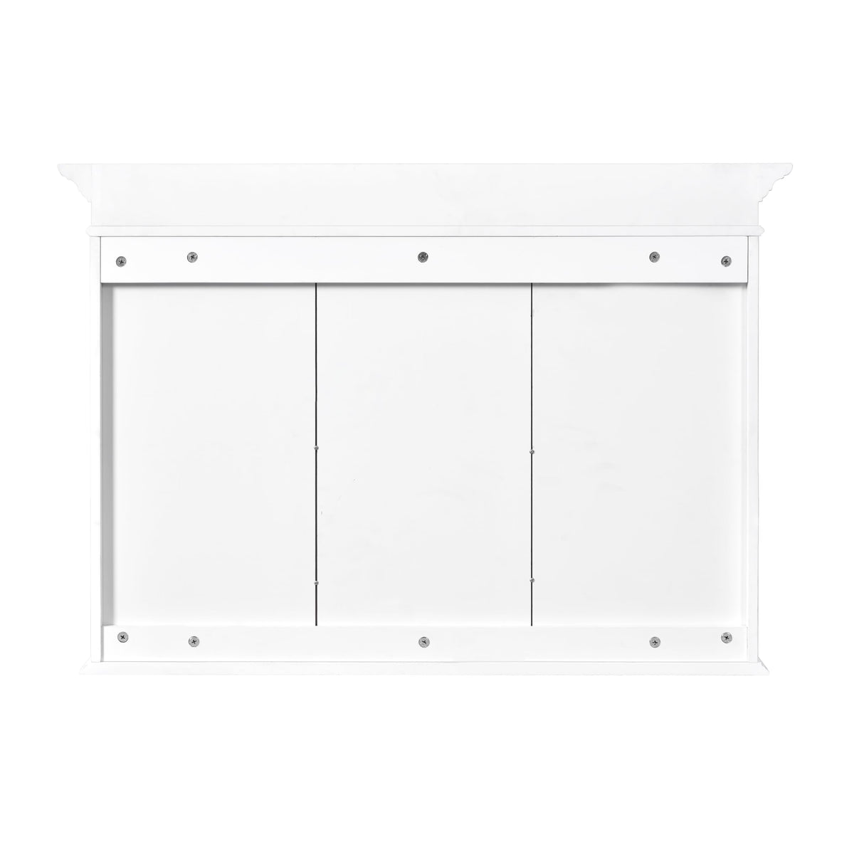 Virubi Medicine Cabinet with Mirror, 40" x 28" Wall Mounted Bathroom Storage Cabinet with Glass Doors and Adjustable Shelves, Over The Toilet Storage Cabinet Virubi