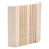 Mumusuki Sauna Headrest Light Cover Room Explosion-Proof Lamp Protection Cover Square Wood Corner Lamp Shade Light Cover Sauna Accessories Home Steam Mumusuki