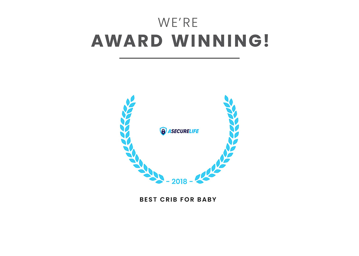 Delta Children Folding Portable Mini Baby Crib with 1.5-inch Mattress - Greenguard Gold Certified, Natural Delta Children