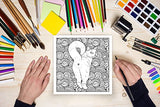 Cat Butt: An Off-Color Adult Coloring Book for Cat Lovers FILLBOSS