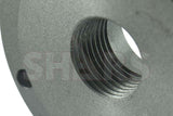 Shars 5" Fully Machined Threaded Back Plate 1-1/2-8 TPI for 3 or 4 Jaw Self Center Chucks 202-6192 Shars