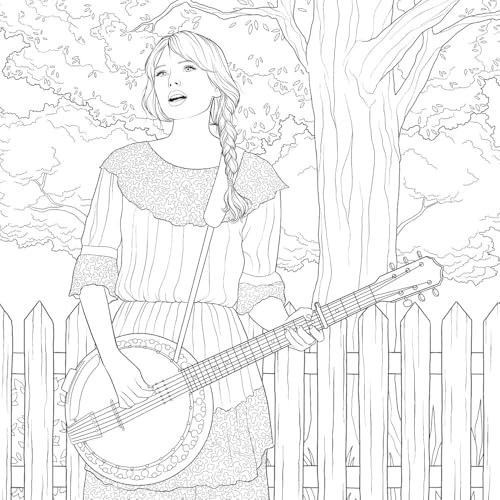 The Eras of Taylor Swift: An Unofficial Coloring & Creativity Book (Dover Adult Coloring Books)