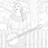The Eras of Taylor Swift: An Unofficial Coloring & Creativity Book (Dover Adult Coloring Books) WoodArtSupply
