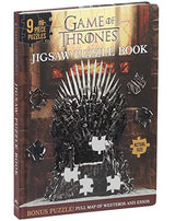Game of Thrones Jigsaw Puzzle Book (Jigsaw Puzzle Books) WoodArtSupply