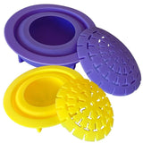 Rock molds for Making Art Stones with Dome Stencils - Design #2 and #3 - Happy Dotting Company - Smooth Rocks for Painting - DIY Painting - Dotting Mandala Art - Stone Crafts Painting - Silicone Mold Happy Dotting Company