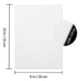 20 Pcs Sublimation Metal Photo Blanks 8"X10" X0.45mm Aluminum Photo Sign Blank Photo Metal Wall Sublimation Poster Frame Blanks GEKIXUTP
