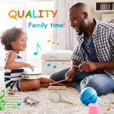 STOIE'S Wooden Toddler Musical Instruments for Kids Ages 5-9 Montessori Baby Musical Instruments for Toddlers 3-5 Kids Musical Instruments Toys Music Stoie's