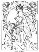 Floral Fairies Coloring Book (Dover Fantasy Coloring Books) Dover Publications