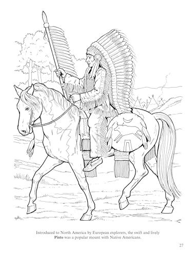 Big Book of Horses to Color (Dover Animal Coloring Books) Dover Publications