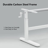 FCD Desk and Chair for Kids, Wood Ergonomic Multi Function Adjustable Study Desk and Chair Set, Drafting Table and Computer Station for Children 5-18 (Blue Chair, Bookshelf Not Included) FCD