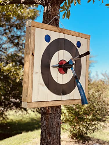 Generic New Hanging Axe and Knife Throwing Target WoodArtSupply