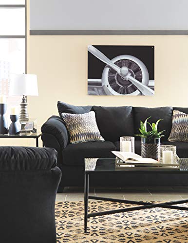 Signature Design by Ashley Darcy Classic Contemporary Sofa, Black Signature Design by Ashley
