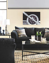 Signature Design by Ashley Darcy Classic Contemporary Sofa, Black Signature Design by Ashley