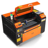 VEVOR 50W CO2 Laser Engraver, 12 x 20 in, 19.7 IPS Laser Cutter Machine with 2-Way Pass Air Assist, Compatible with LightBurn, CorelDRAW, AutoCAD, Windows, Mac OS, Linux, for Wood Acrylic Fabric More VEVOR