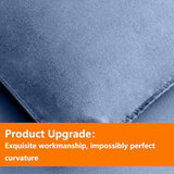 TAIMIT Slate Blue Twin Size Comforter Set - 5 Pieces, Bed in a Bag Bedding Sets with All Season Soft Quilted Warm Fluffy Reversible Comforter,Flat Sheet,Fitted Sheet,1 Pillow Shams,1 Pillowcases TAIMIT