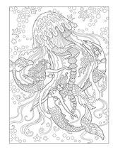 Creative Haven Magnificent Mermaids Coloring Book (Adult Coloring Books: Fantasy) Dover Publications