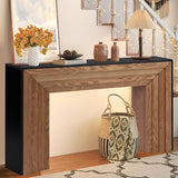 MDQMD 47'' Console Table for Entryway,Mid Century Modern Console Table,Narrow Entryway Table for Living Room, Hallway, Foyer, Easy Assembly MDQMD