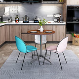 SENGLIDA Round Office Table Conference Table Small Dining Table Coffee Meeting Table for Office Boardroom Kitchen Living Room Waterproof Desktop Easy Assembly 31.5 inch SENGLIDA