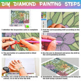 LNZZ Orchard Wine Woman Diamond Painting Kits for Adults Beginners,5D DIY Diamond Art Kit,Full Round Drill Diamond Gem Art for Adults,Home Wall Decor 12x16 Inch LNZZ