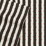 Betsey Johnson - Queen Bed Sheets, Soft & Lightweight Bedding, Fade & Wrinkle Resistant (Wonderland Stripe, Queen) Betsey Johnson