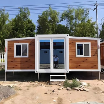 Prefab Container House Construction Sites and Dormitories Quick Assemble House Expandable Detachable Modular Home 20ft 30ft 40ft - WoodArtSupply