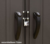 Lifetime 6433 Outdoor Storage Shed with Windows, 11 by 11 Feet Lifetime