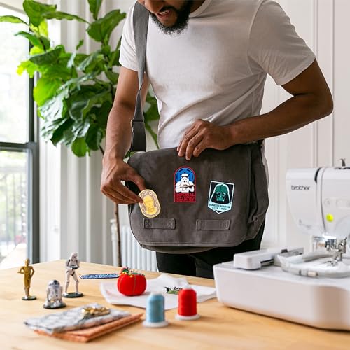 Brother LB5500S Star Wars 2-in-1 Combo Sewing & Embroidery Machine, 16.5 x 7.76 x 12.09 inches, White Brother