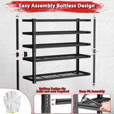 Storage Shelves, Garage Shelving Heavy Duty 2800 LBS Capacity, 48"L x 18"W x 72"H Adjustable Metal Shelving Organizer Wire Rack, 5 Tier Utility Shelf Unit for Pantry Closet Warehouse Organization MODCART