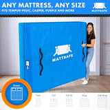 Nordic Elk Mattress Bags for Moving and Storage (Queen) Heavy Duty Moving Supplies, 8 Sturdy Handles, Strong Zipper, Mattress Cover Queen Size Bed Bags, Storage Cover Essentials Packing Protector Nordic Elk