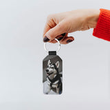 Joiit 20 Pcs Sublimation Blank Keychains Bulk, PU Leather White Keyrings Heat Transfer Ornament Pendants for Man Women (Rectangle_1) Joiit