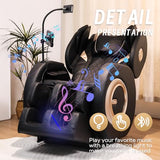HomJoones 2026 Massage Chair for Full Body 4D Zero Gravity, with Heat Therapy, SL-Track Shiatsu Foot Rollers, Yoga Stretch, Heating Function, for Home Office Use (Model 4) HomJoones