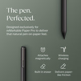 reMarkable Paper Pro Bundle – Includes 11.8” reMarkable Paper Tablet, and Marker Plus Pen with Eraser reMarkable