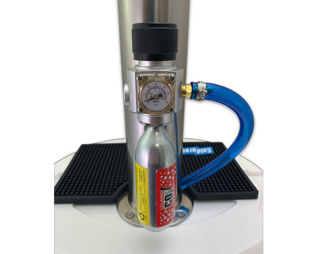 Coldbreak ColdOne Portable Kegerator, 2 Gallon Keg, Batch Craft Coctails, Easy Fill 256 oz Keg (Greg) Coldbreak