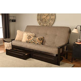 Kodiak Furniture 8" Innerspring Queen-Size futon Mattress w/Line Stone Fabric Cover Kodiak Furniture